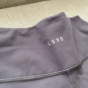 LSKD Gray 7/8 Fusion Leggings